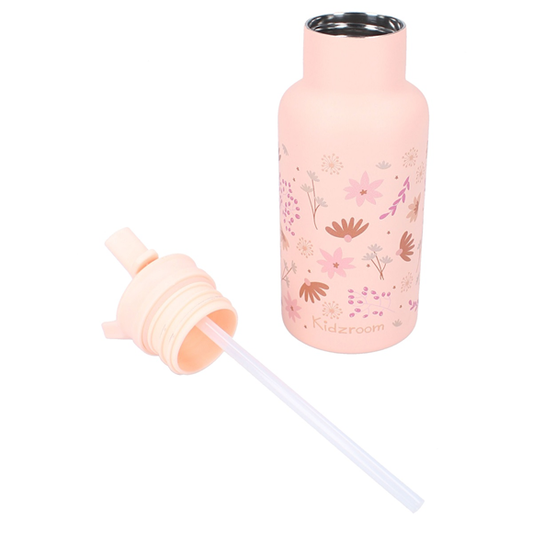 Gourde Fleurs roses