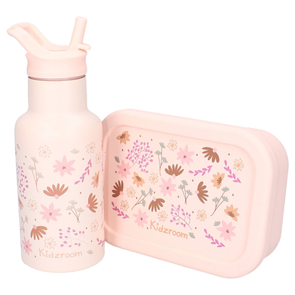 Gourde Fleurs roses