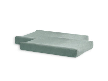 Housse matelas à Langer Éponge 50x70cm - Ash Green - 2 Unités