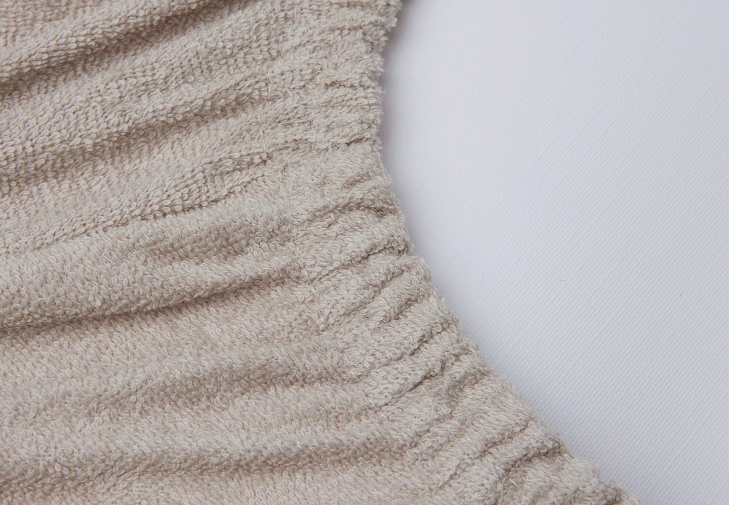 Housse matelas à Langer Éponge 50x70cm - ivoire/nougat- 2 Unités