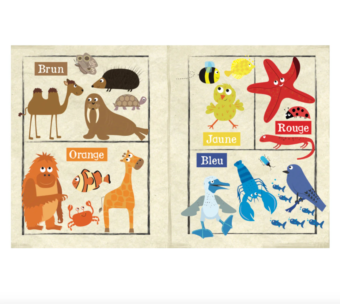 Mon journal en tissu - Les couleurs