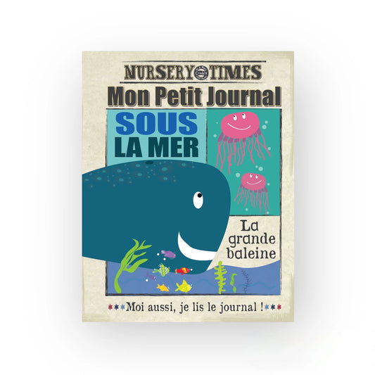 Mon journal en tissu - Sous la mer