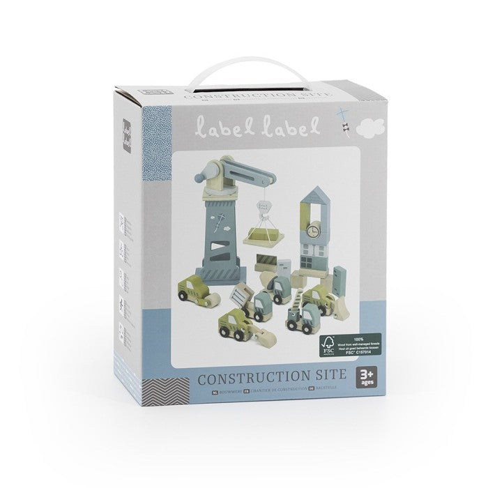 Site de construction en bois