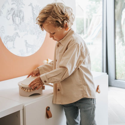 Crêpière en bois (2 coloris)