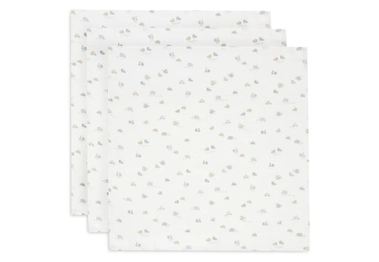 Lange Gaze de Coton 70x70cm - On The Go - 3 Unités