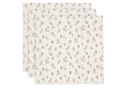 Lange Gaze de Coton Small 70x70cm - Tiny Park - 3 Unités