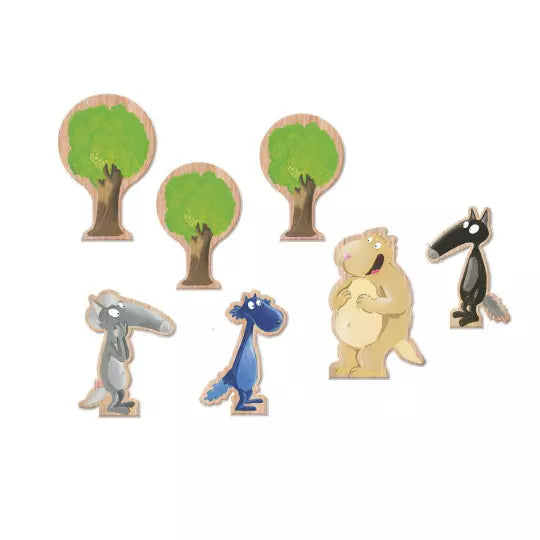 Le jeu du loup qui sauvait les arbres