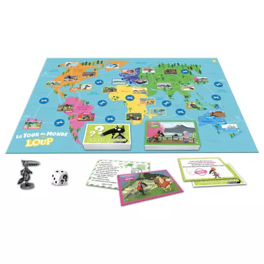 Le tour du monde de loup - Le jeu
