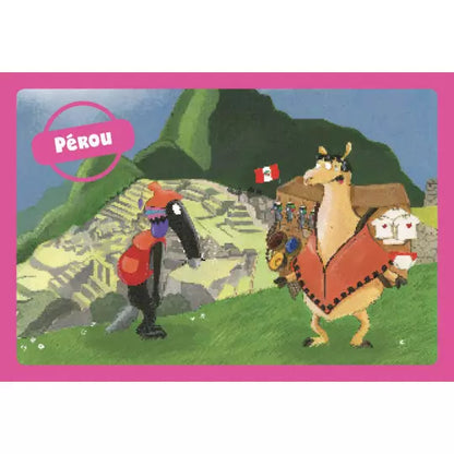 Le tour du monde de loup - Le jeu