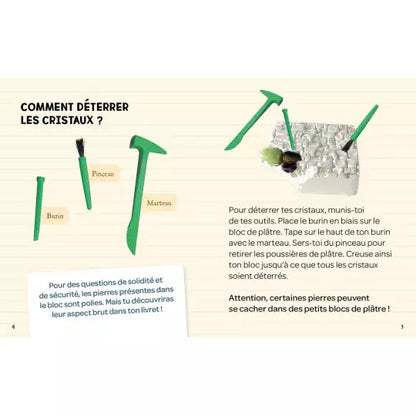 Mes 10 cristaux à déterrer