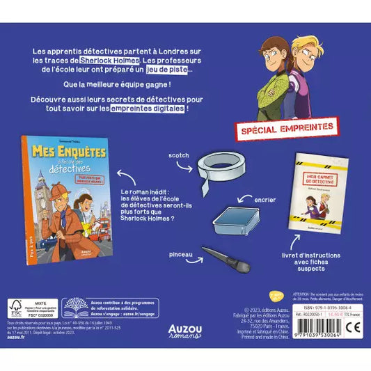Mes enquêtes à l'école des détectives - Coffret - Meilleurs que sherlock holmes !
