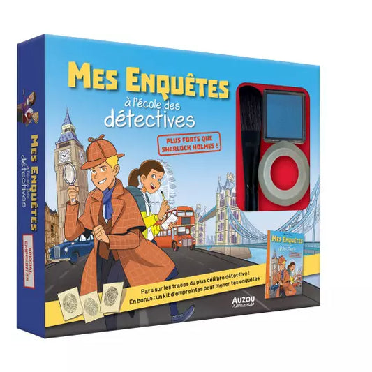 Mes enquêtes à l'école des détectives - Coffret - Meilleurs que sherlock holmes !
