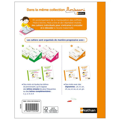 Mon Cahier de Mots à Lire – Digrammes Montessori