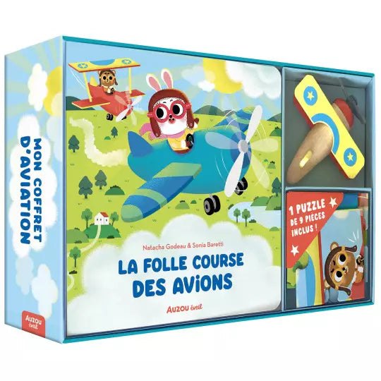 Mon coffret d'aviation - La folle course des avions