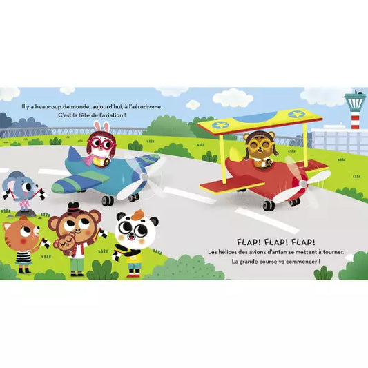 Mon coffret d'aviation - La folle course des avions
