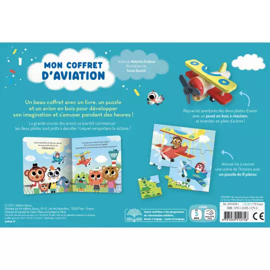 Mon coffret d'aviation - La folle course des avions