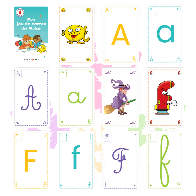 Mon jeu de cartes des Alphas