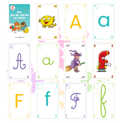 Mon jeu de cartes des Alphas
