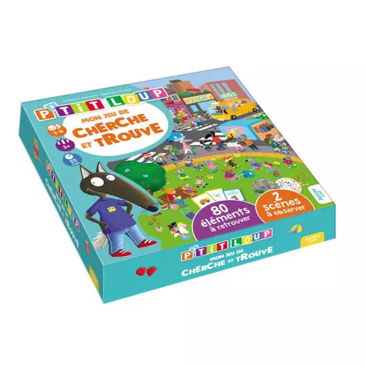 P'tit loup - Mon jeu de cherche et trouve