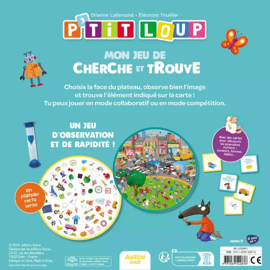 P'tit loup - Mon jeu de cherche et trouve