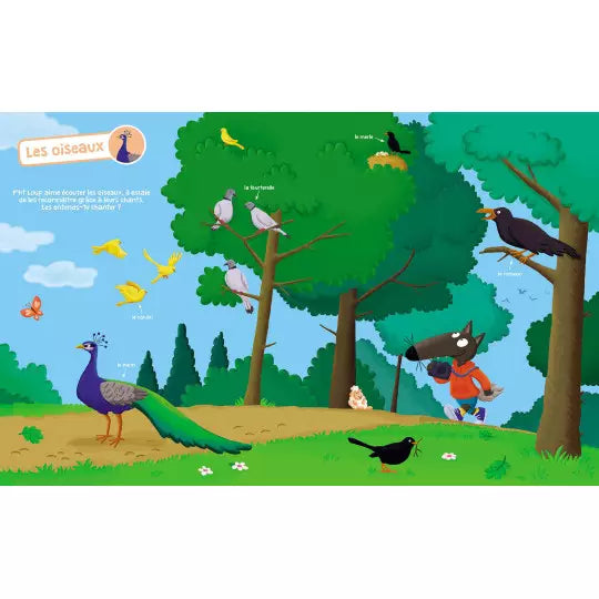 P'tit loup - Mon livre sonore - Les animaux