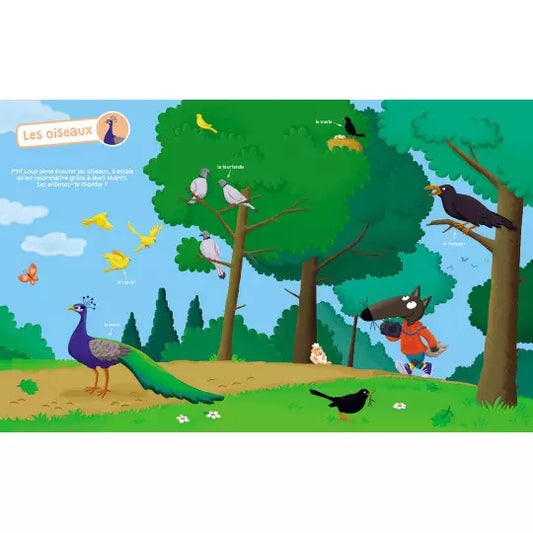P'tit loup - Mon livre sonore - Les animaux