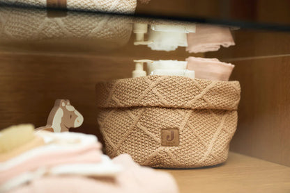 Panier de rangement Check Knit (2 coloris)