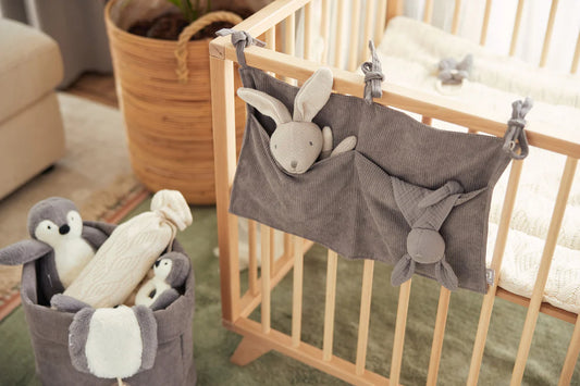 Panier de Rangement Corduroy - Gris