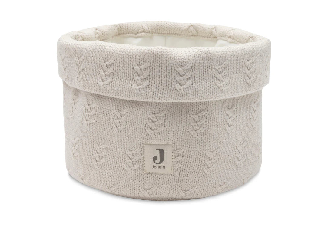 Panier de rangement Grain knit (3 coloris)