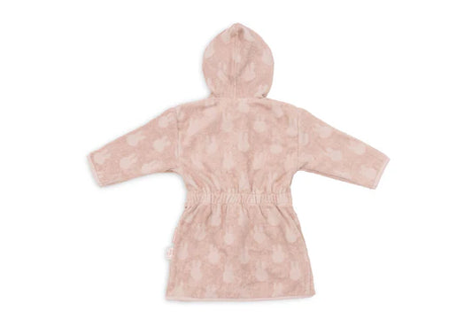 Peignoir Eponge Miffy Jaquard - Rose (2 tailles)
