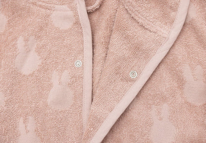 Peignoir Eponge Miffy Jaquard - Rose (2 tailles)