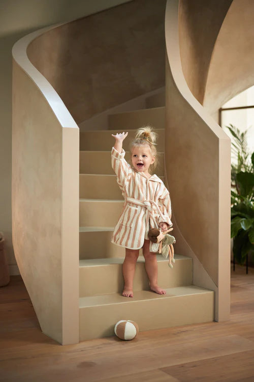 Peignoir 3-4 ans Stripe Éponge (2 coloris)