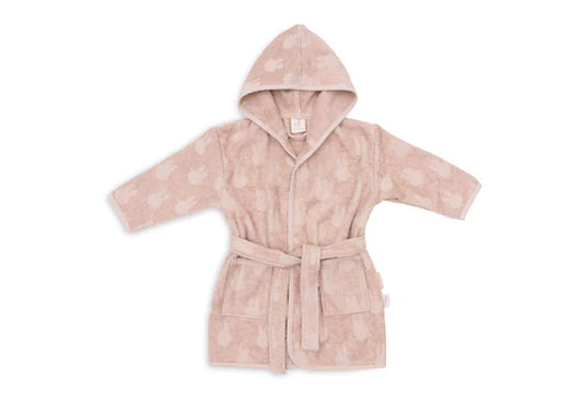 Peignoir Eponge Miffy Jaquard - Rose (2 tailles)