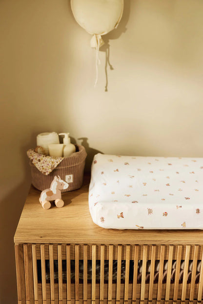Panier de rangement Cloudy Rib - Milky Coffee