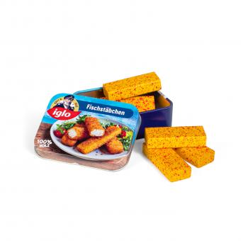 Bâtonnets de poisson Iglo en boîte