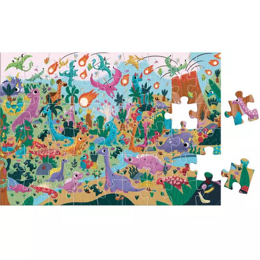 Puzzle cherche et trouve - Les dinosaures
