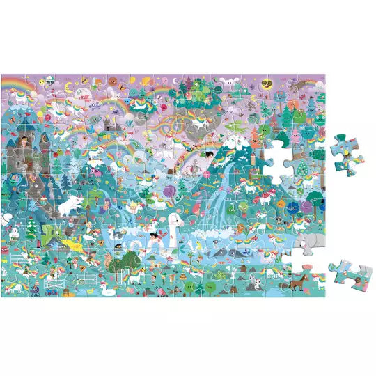 Puzzle cherche et trouve - Licornes