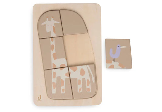 Puzzle en Bois Jungle Jambo (2 variantes)