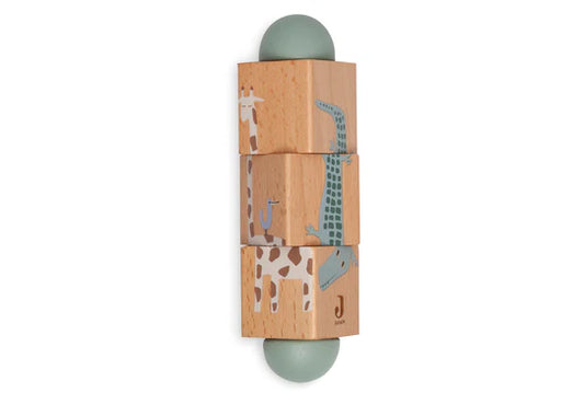Puzzle  rotatif en Bois - Jungle Jambo