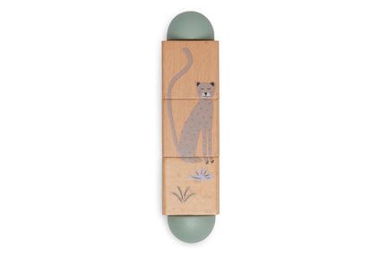 Puzzle  rotatif en Bois - Jungle Jambo