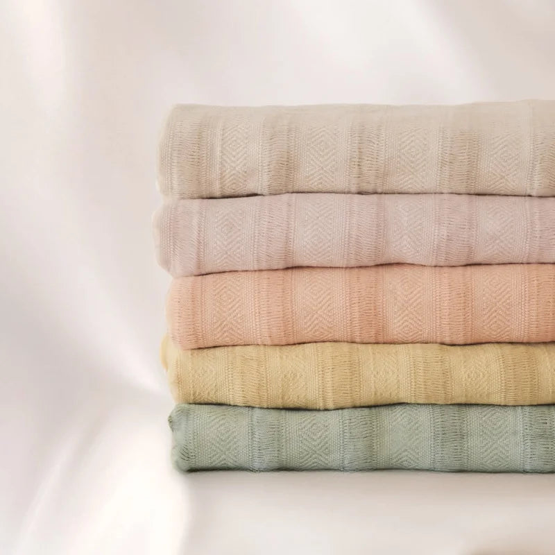 Châle Rebozo Bio - Argile clair