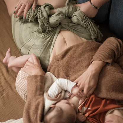 Châle Rebozo Bio - Argile clair