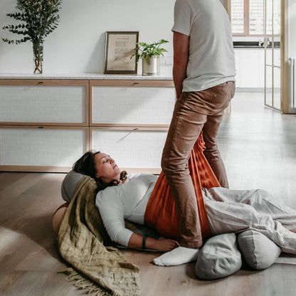 Châle Rebozo Bio - Terracotta