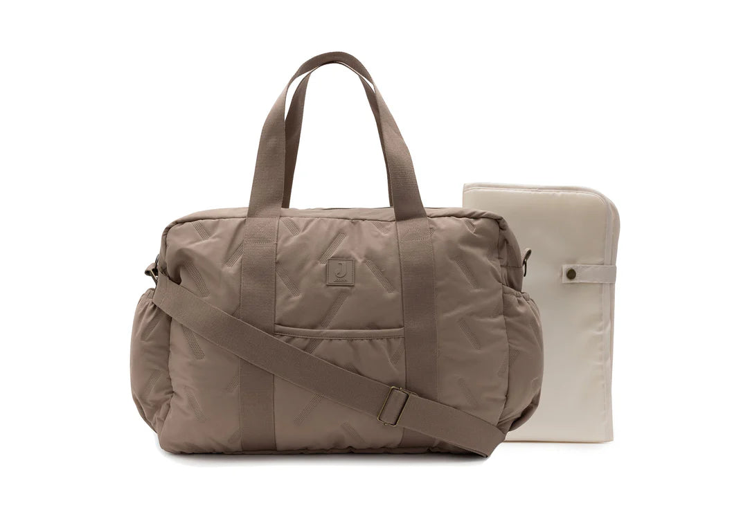 Sac à langer Embossed Lily - Milky Coffee
