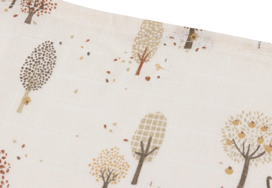 Serviette Gaze de Coton 31x31cm - Tiny Park - 3 Unités