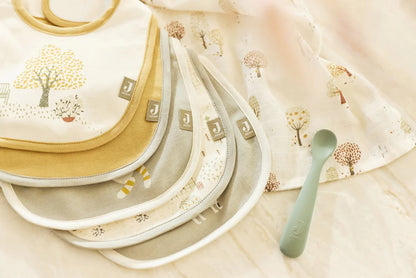 Serviette Gaze de Coton 31x31cm - Tiny Park - 3 Unités