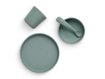 Set de table silicone ash green