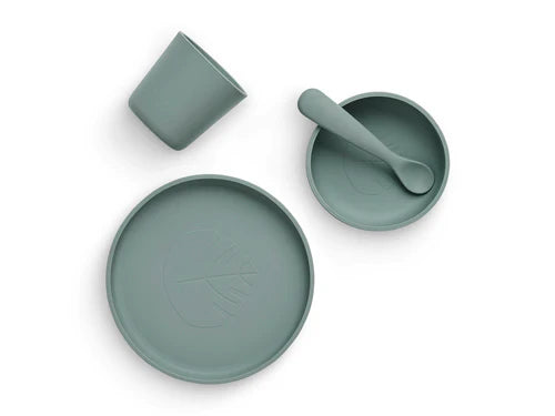 Set de table silicone ash green