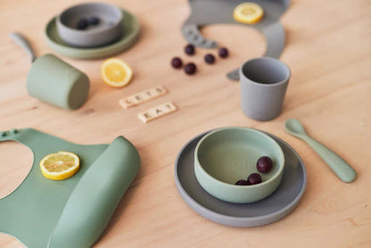 Set de table silicone ash green