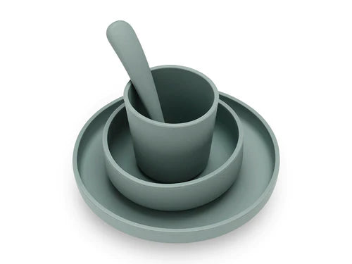 Set de table silicone ash green